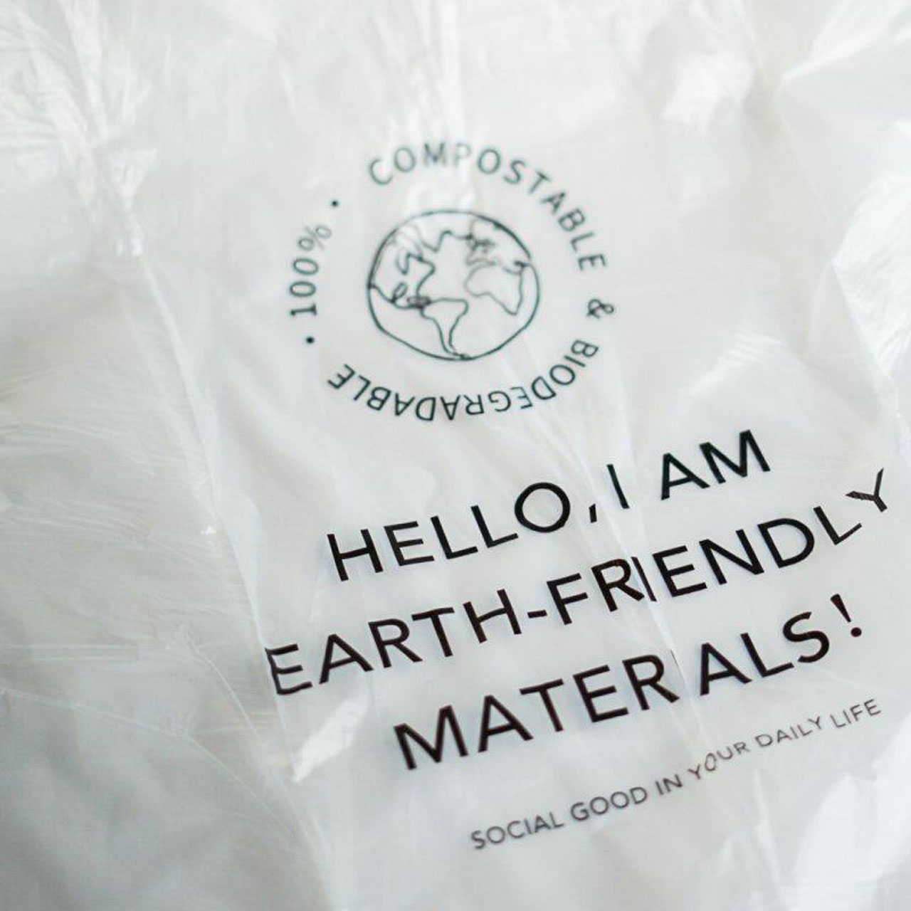 バイオプラスチックゴミ袋・45L