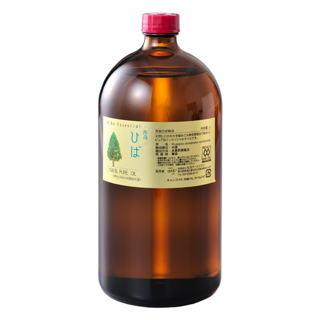 青森ヒバ 100％ピュアオイル1,000ml