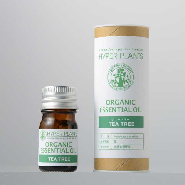 ハイパープランツ（HYPER PLANTS）オーガニックエッセンシャルオイル ティートリー【5ml】