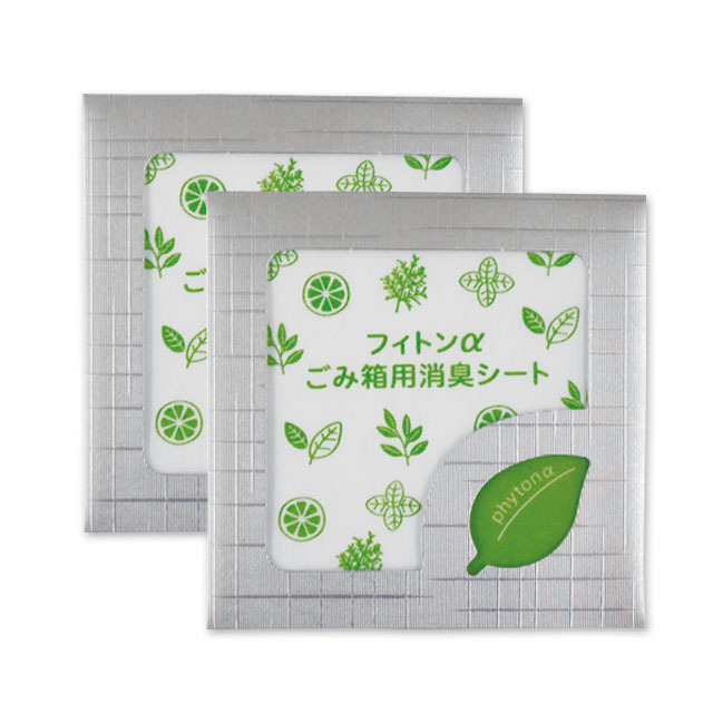 フィトンα ごみ箱用消臭シート 2個入