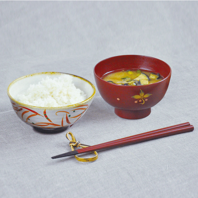 川連漆器 夫婦椀やぶこうじ